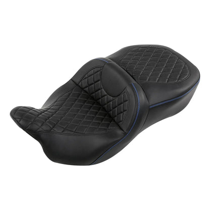 Hammock 2 Up Rider Driver Passenger Seat for Harley Street Glide (2009-2023)