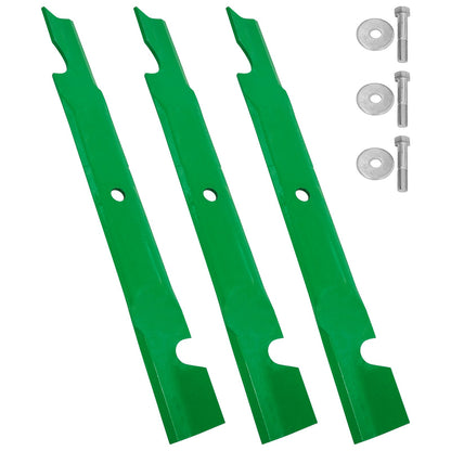 Deck Blade with Bolt Replacement for Exmark LZ23KC604 LZ25KC604 LZ26KC604 (2010–2010)