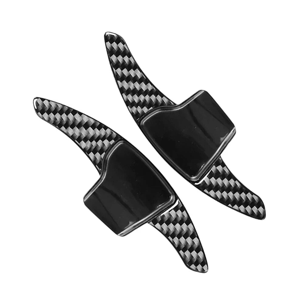 Black Steering Wheel Shifter Paddle Extensions for Ford Explorer (2013-2019)