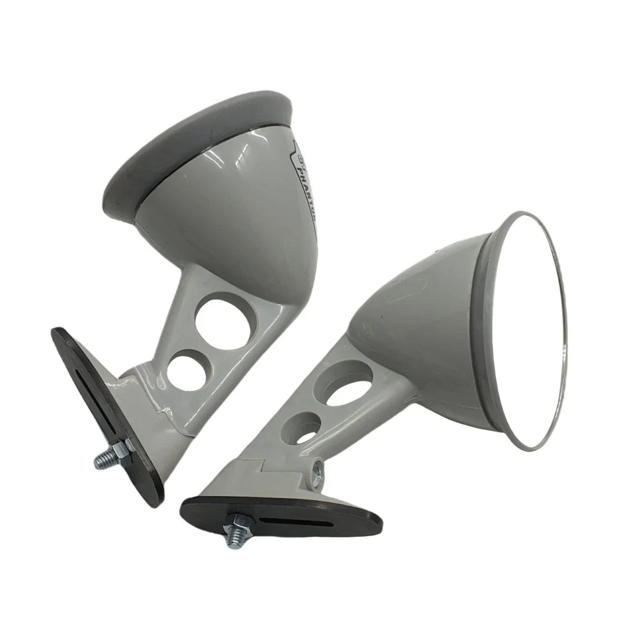 Universal Grey JDM Racing Bullet Side Mirror for Muscle Cars