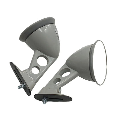 Universal Grey JDM Racing Bullet Side Mirror for Muscle Cars