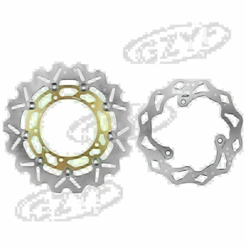 Front & Rear Brake Disc Rotors for Yamaha MT-03, YZF R3, R25 (2015-2016)