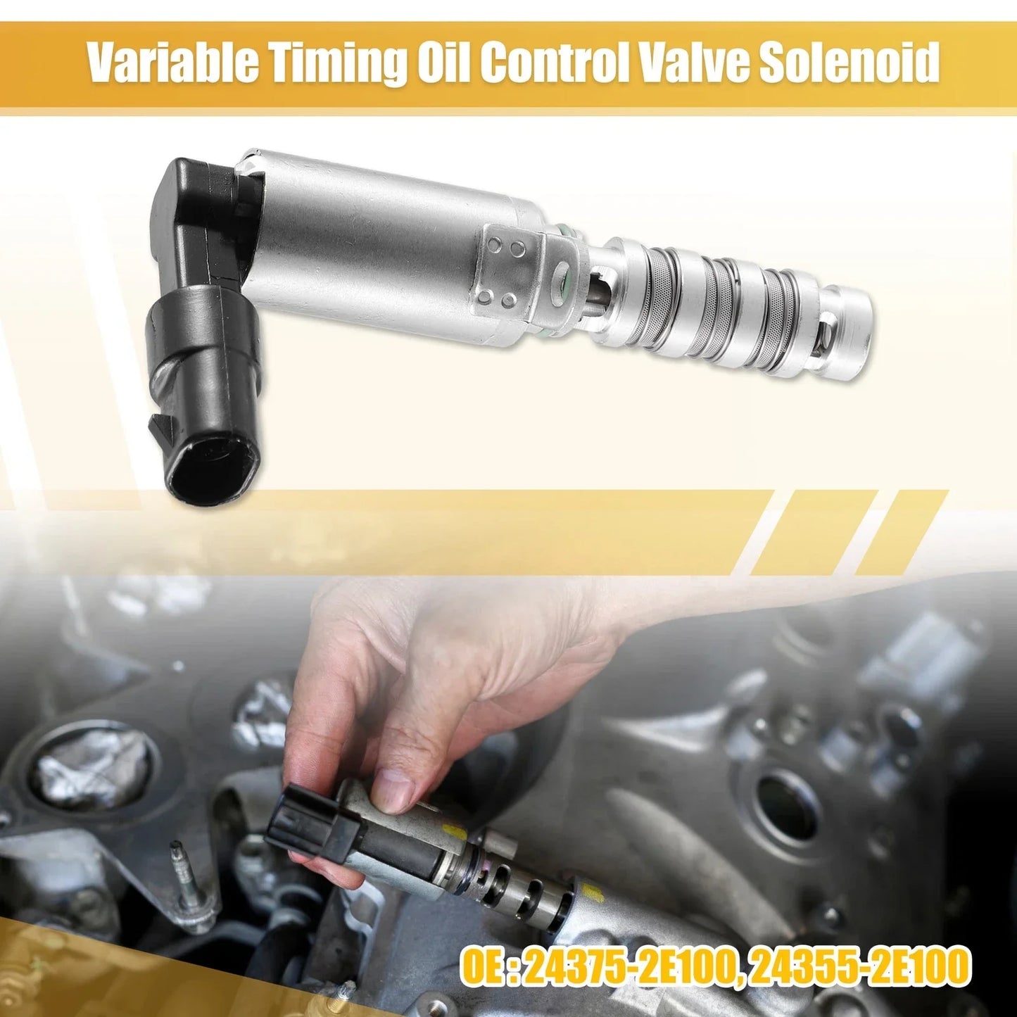 Engine Variable Valve Timing Control Solenoid for Hyundai Elantra (2011-2016)