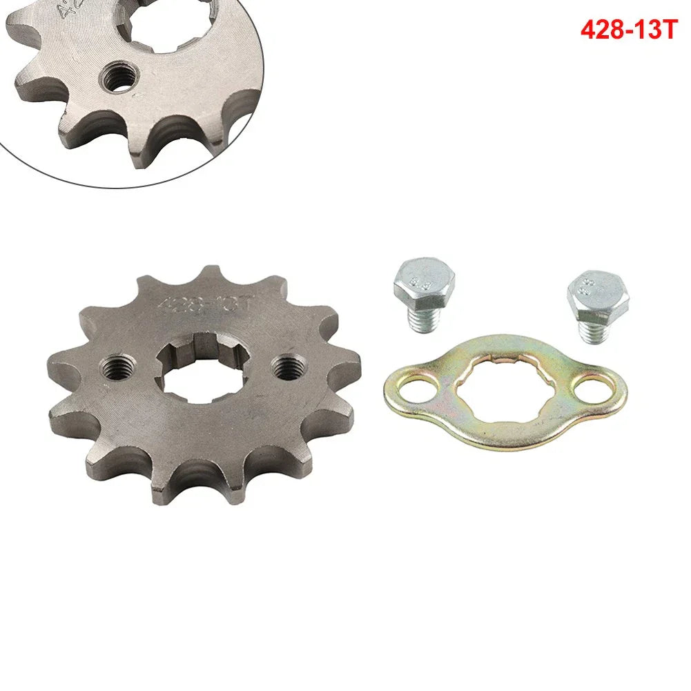 17mm 13T Front Sprocket for 110CC 125CC ATV Pit Dirt Quad Bike
