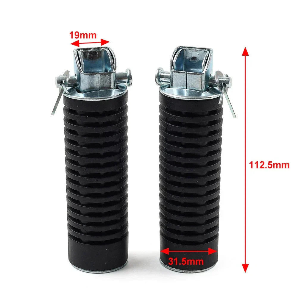Rear Foot Pegs for Honda CG125 Cafe Racer Cruiser