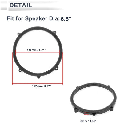 Speaker Spacer Ring Adaptor for Mercedes-Benz 6.5" Speakers