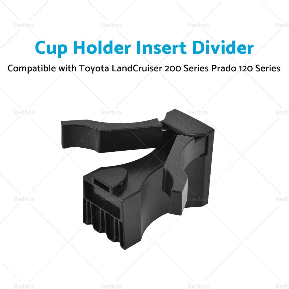 Cup Holder Insert Divider for Toyota LandCruiser 200, Prado 120 (2003-2023)