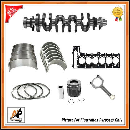 Crankshaft Rebuild Kit Replacement for BMW 1 3 5 7 X6 Z4 N54 (2006–2013)