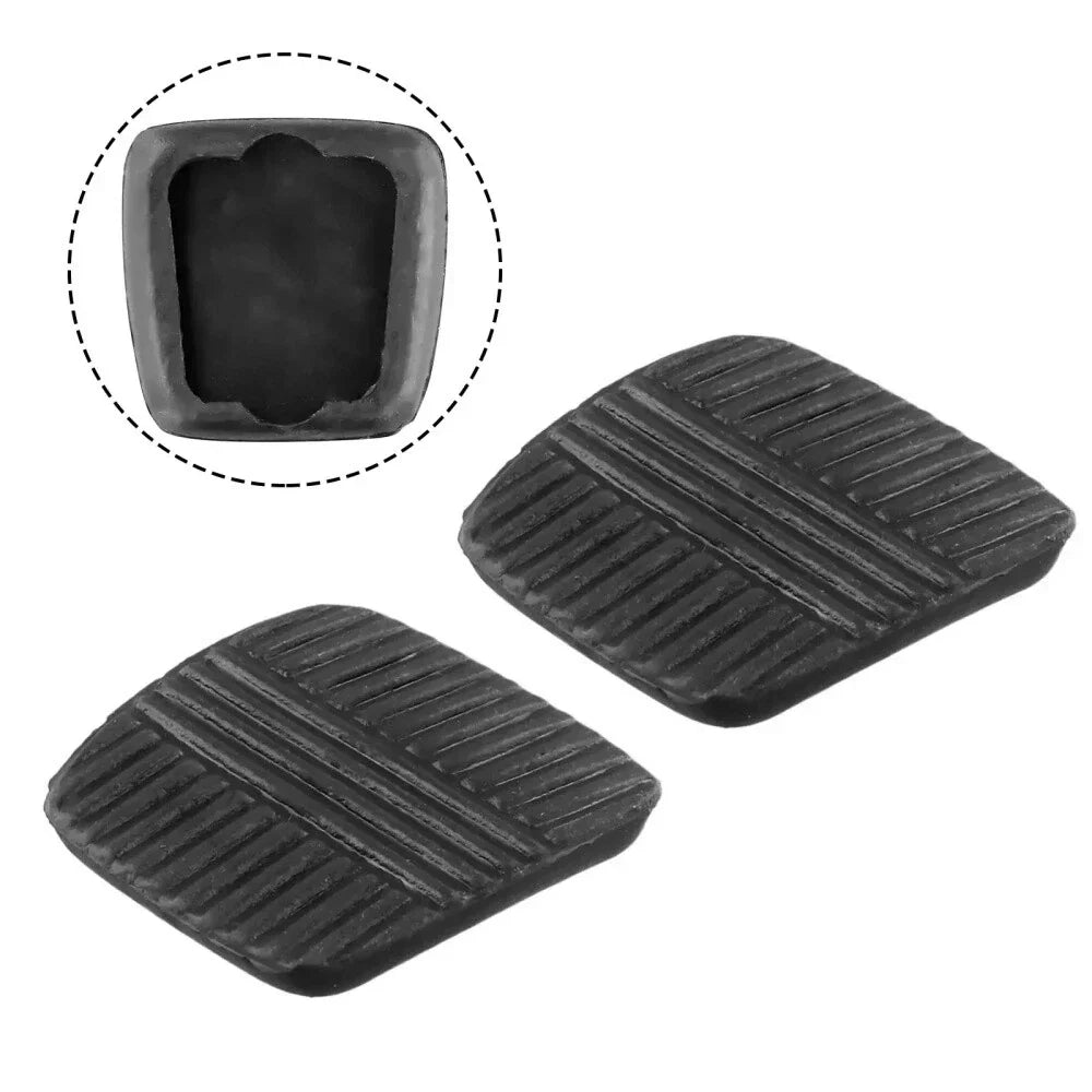 Car Brake Clutch Pedal Pads Covers for Nissan Patrol MQ GQ, Ford Maverick DA