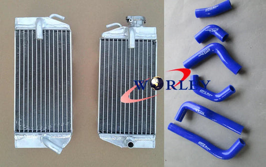 Aluminum Radiator & Hose for Honda CRF450R CRF450 (2002-2004)