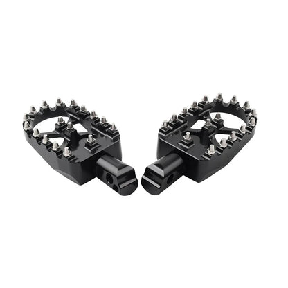 Rear Black FootPeg Passenger Pedal for Harley FXBB FXLR FXLRS FXLRST FXST FLSB (2018-2023)