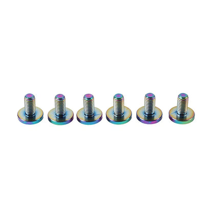 6 x M6x15mm Titanium Alloy Torx Head Bolts for Bike Motorcycle