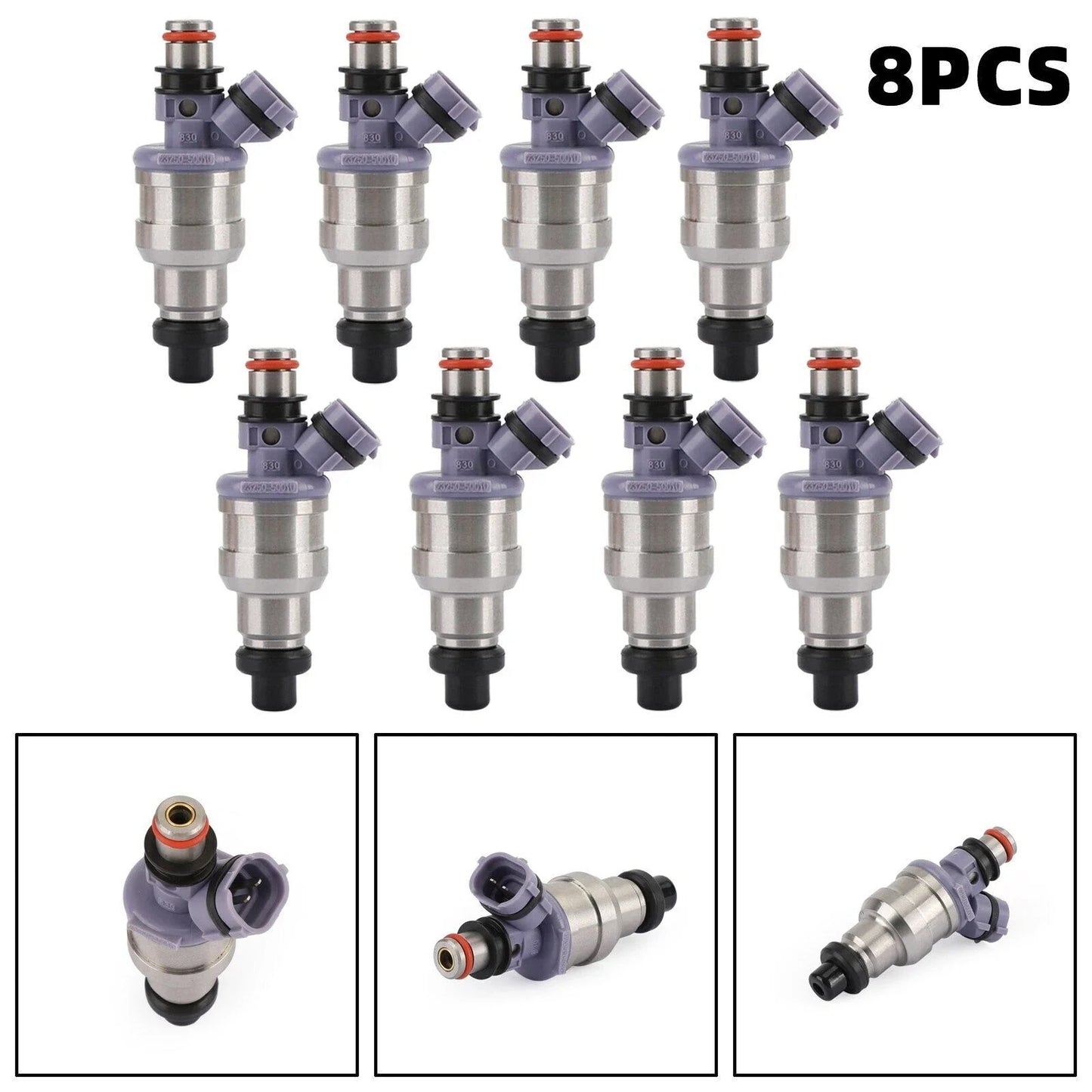 8PCS Fuel Injectors for Lexus LS400 1990-1992 4.0L V8
