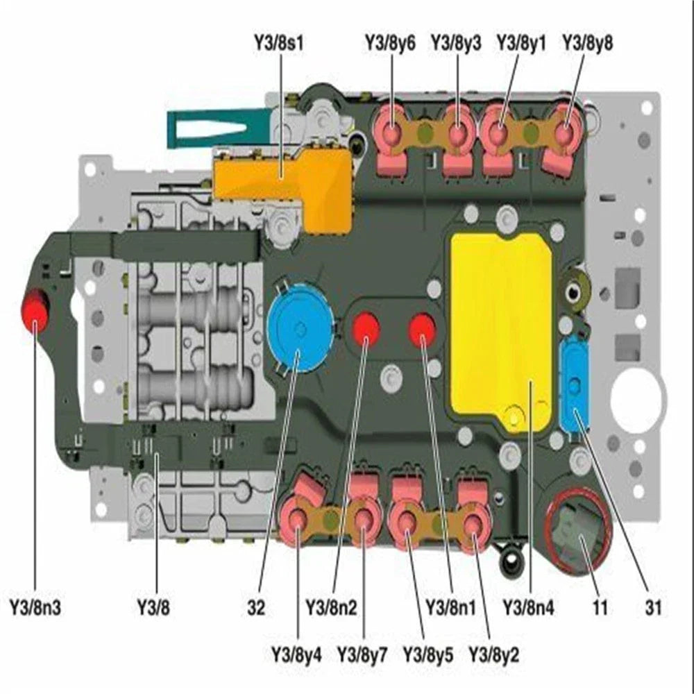 Speed Gearbox Transmission Sensor for Mercedes Benz (722.9)