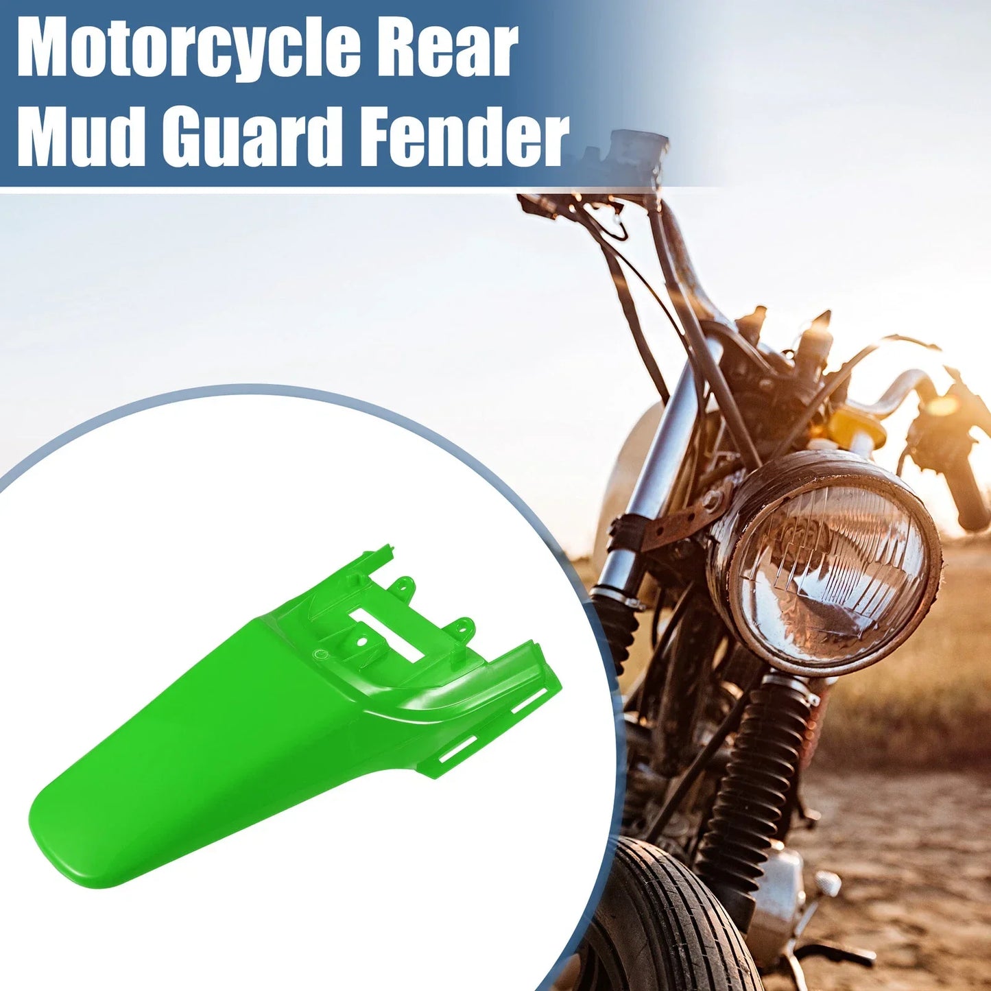 Rear Tail Mud Guard Fender for Honda XR50 CRF50 50cc 70cc 110cc (2000-2023)