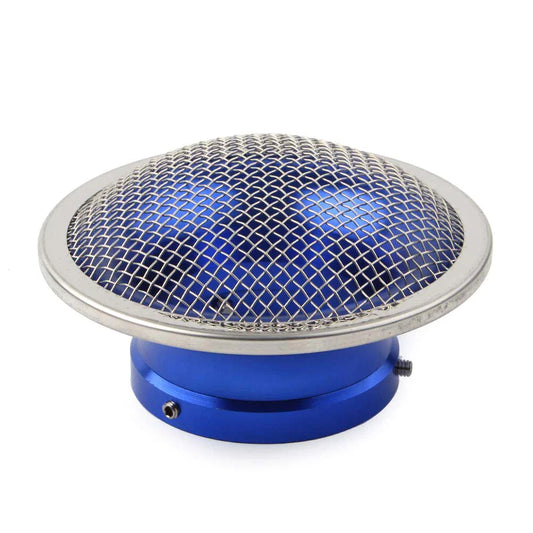 Air Filter Cup Strainer for Universal 32mm/34mm Motorcycle Carburetor Blue