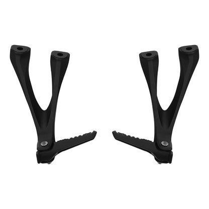Black Rear Passenger Footrests Footpeg Bracket for Honda CBR1000RR (2017-2025)