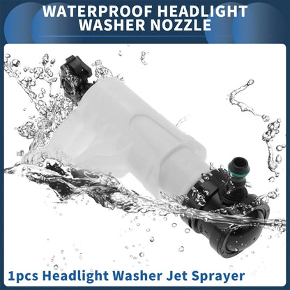 Front Driver Side Headlight Washer Nozzle for Hyundai Sonata (2015-2019)