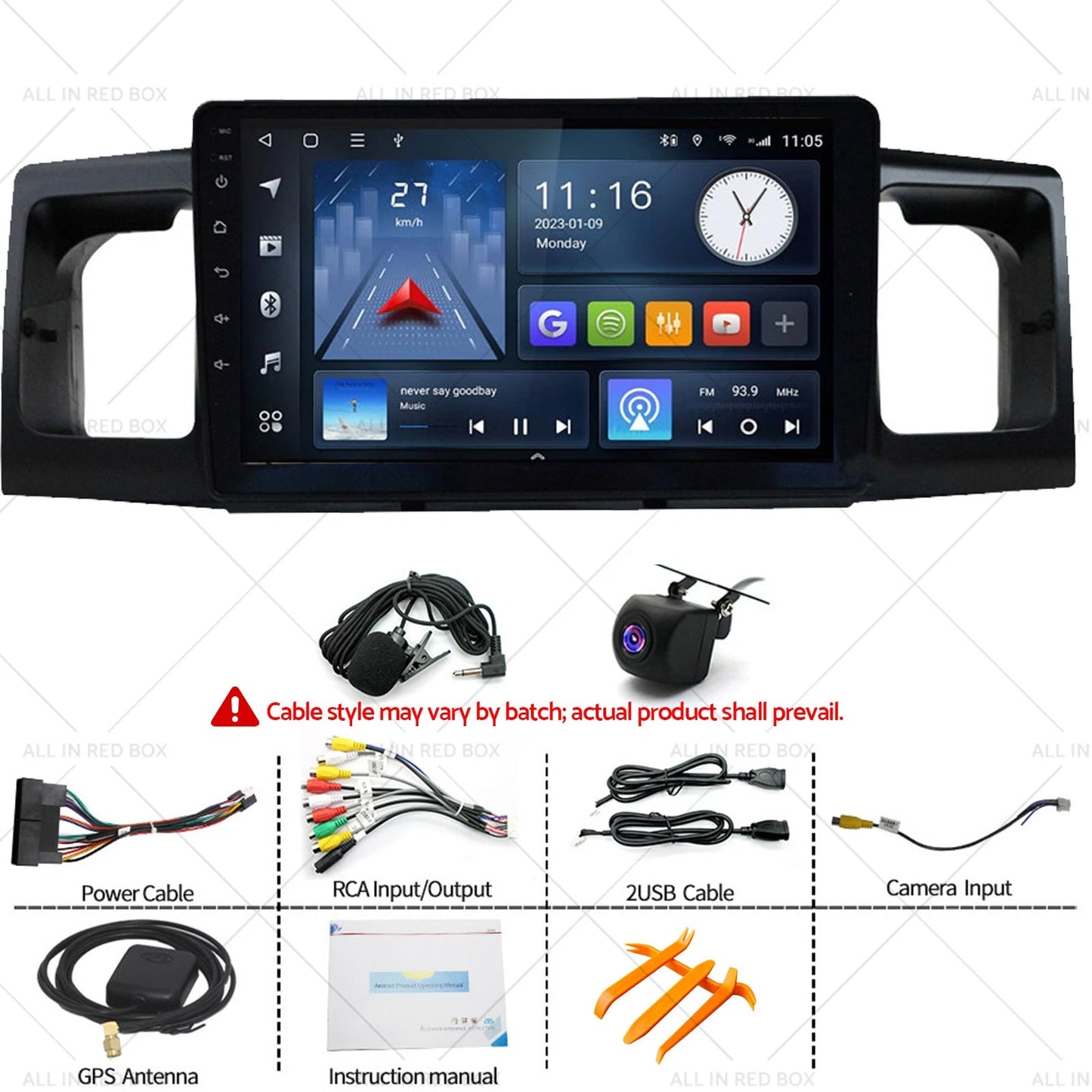Android 13 Stereo Radio GPS for Toyota Corolla (2002-2007)
