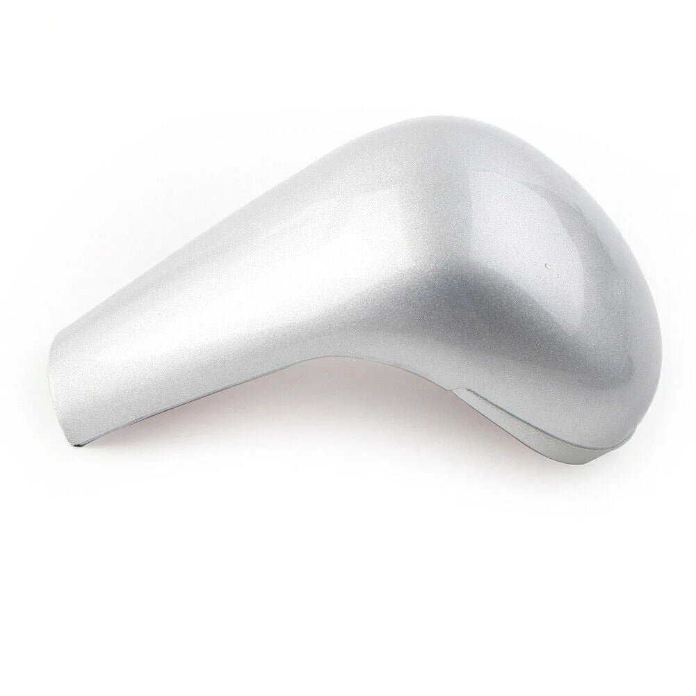 ABS Silver Console Gear Shift Knob Cover Trim for Mazda 3 Axela (2020-2021)
