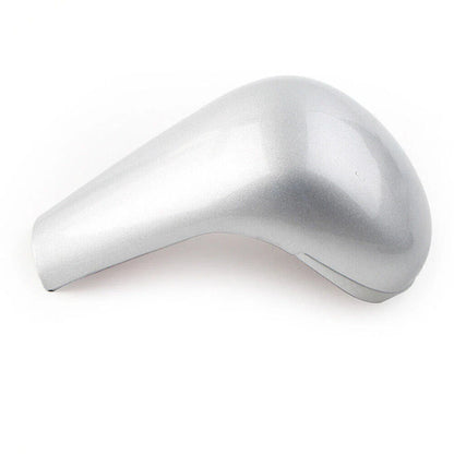 ABS Silver Console Gear Shift Knob Cover Trim for Mazda 3 Axela (2020-2021)
