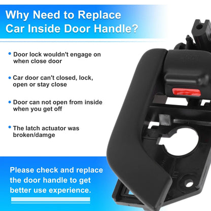 Front Passenger Side Interior Door Handle for Hyundai Tiburon (2003-2008)