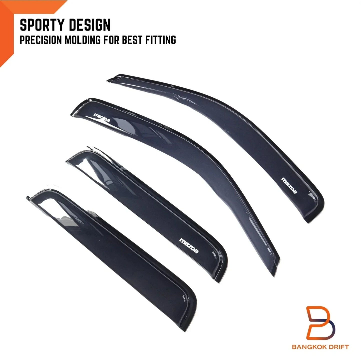 Visor Shield Wind Deflector for Mazda BT-50 (2006-2011)
