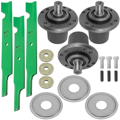 Deck Spindle Assembly with Blade for Gravely 36 in 60 in (2000–2010)
