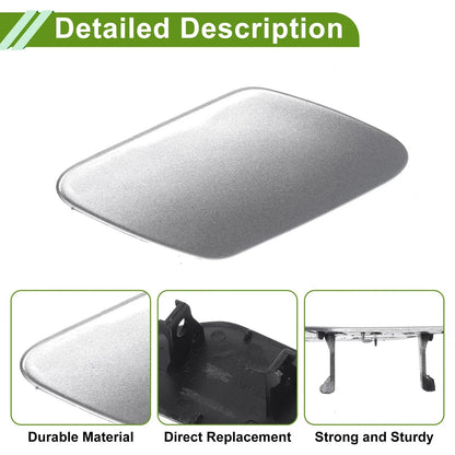 Washer Nozzle Cover for Porsche Cayenne (2003-2010) - Silver Tone