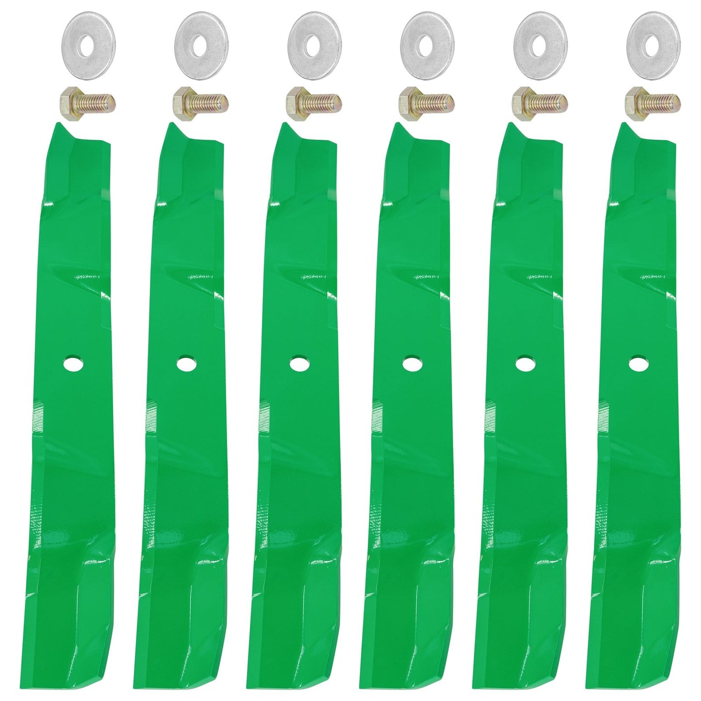 60 Inch Deck Blade with Bolt Replacement for Hustler Raptor SD (2019–2024)