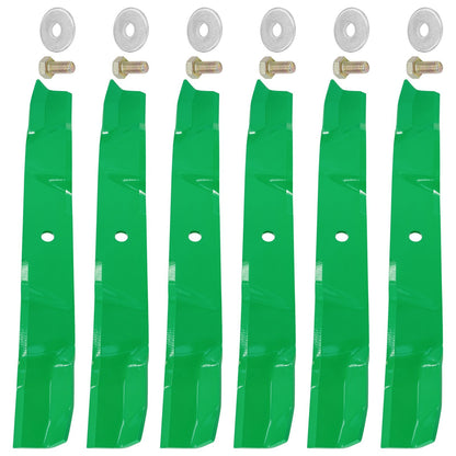 60 Inch Deck Blade with Bolt Replacement for Hustler Raptor SD (2019–2024)