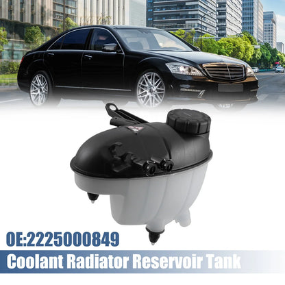 Coolant Radiator Reservoir Tank with Cap Sensor for Mercedes-Benz S65 (2007-2013)
