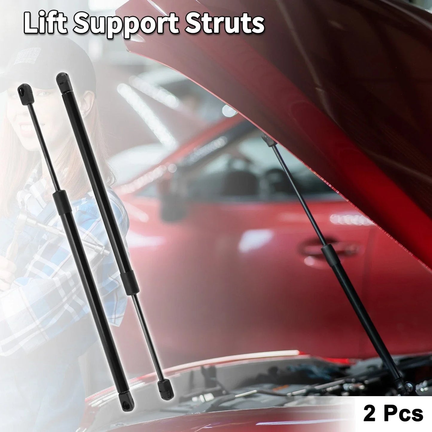 Hood Lift Supports for Honda Accord (1998-2002)