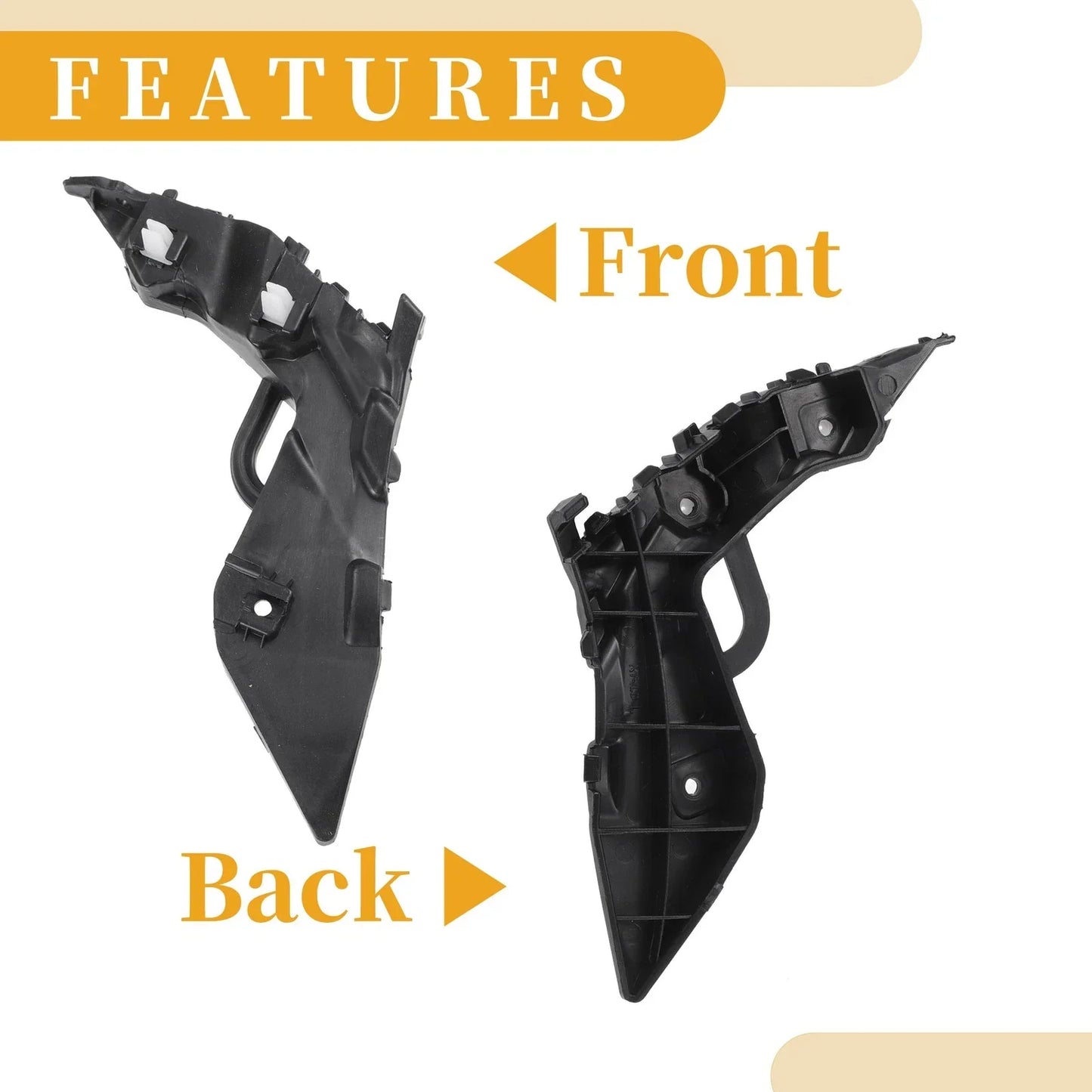 Front Bumper Support Bracket for Hyundai Elantra (2017-2018) 1 x Pc