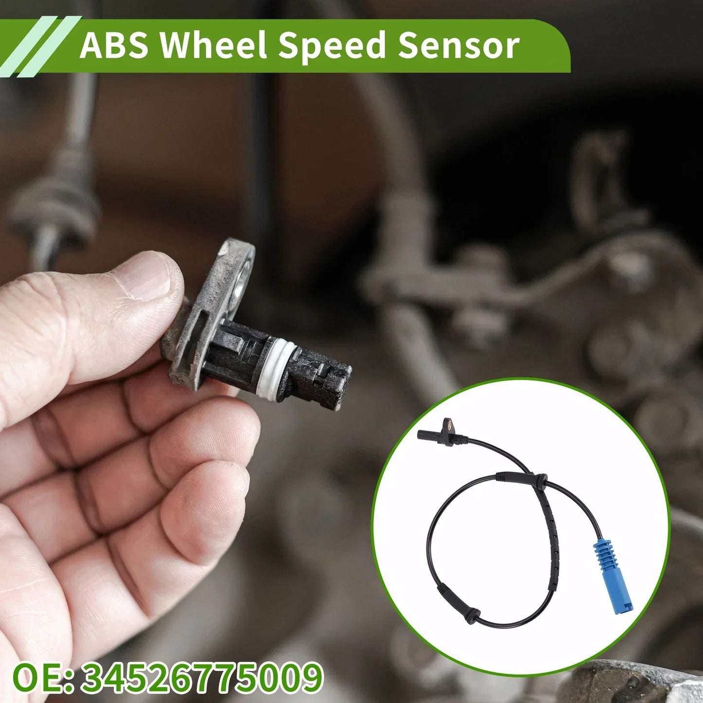 ABS Wheel Speed Sensor for BMW 328i (2007 - 2012)