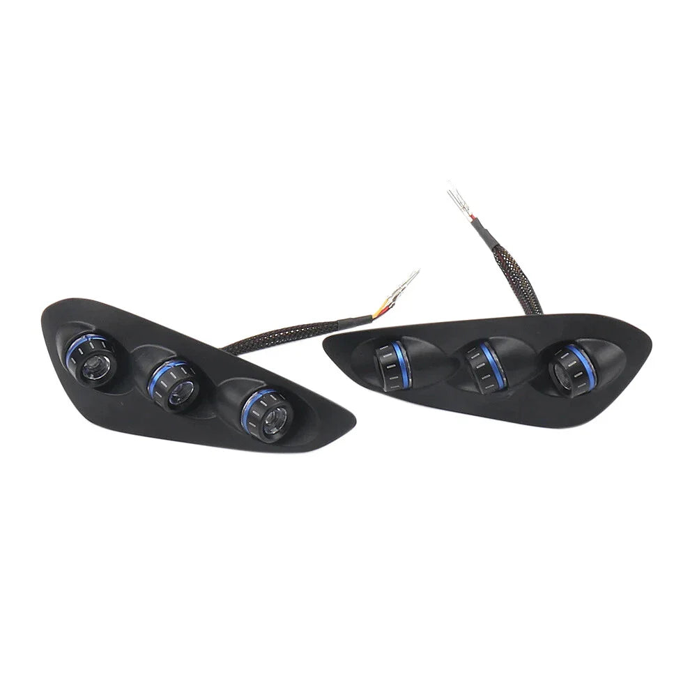 Blue Integrated Tail Light Rear Turn Signal for BMW S1000RR (2023-2024)