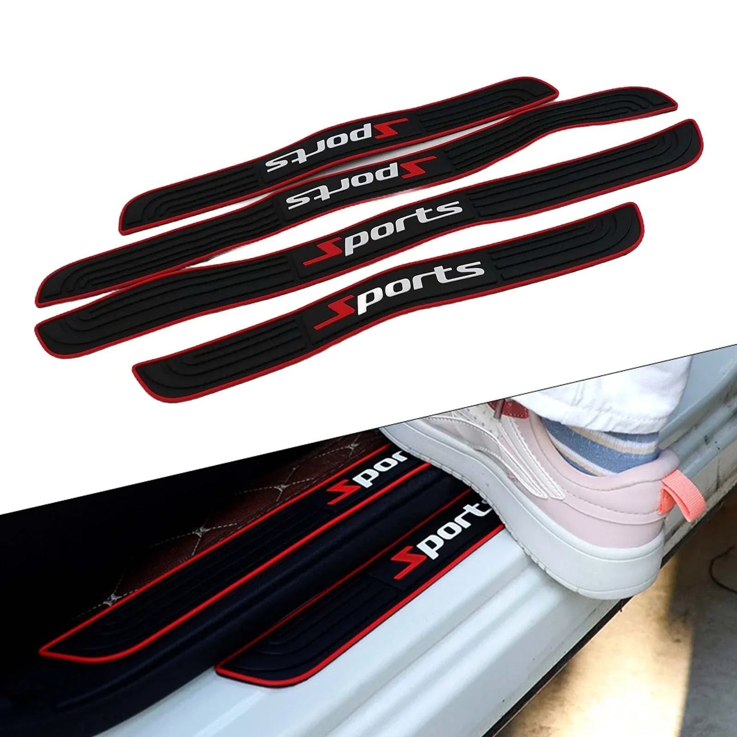 Set of 4 / Sill Plate Cover Panel Protectors