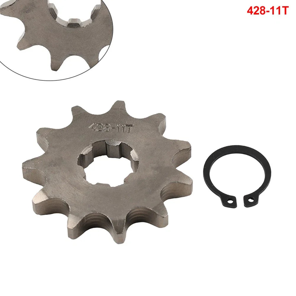 428 Chain 11T Front Sprocket for 110CC 125CC ATV Pit Dirt Quad Bike