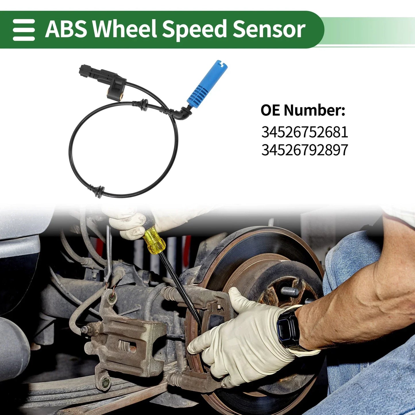 ABS Wheel Speed Sensor for BMW 325i (2002-2005)