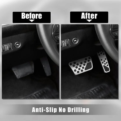 Brake & Gas Accelerator Pedal Covers Kit for Dodge Chrysler