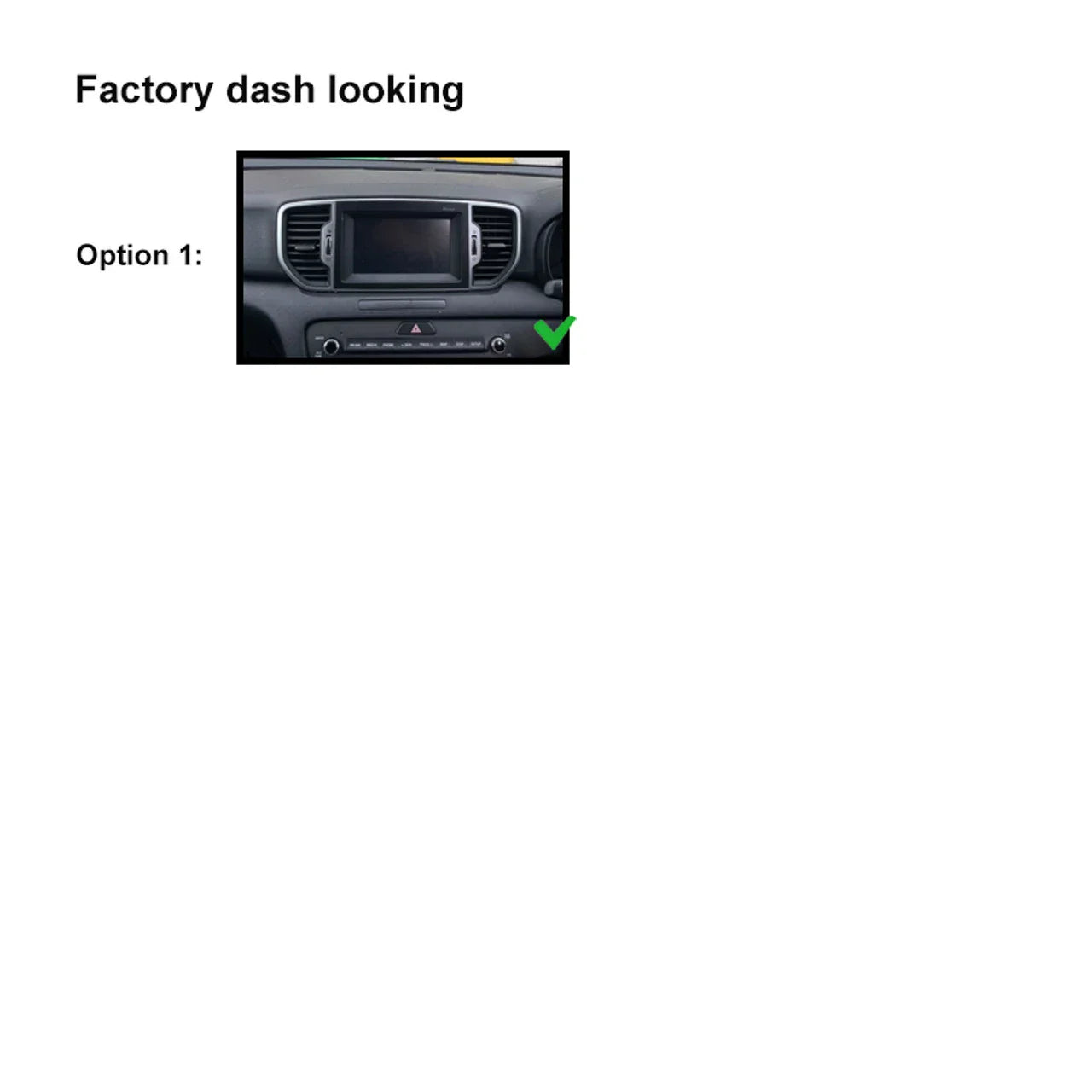 9'' CarPlay Android Auto Radio for Kia Sportage (2015-2018)