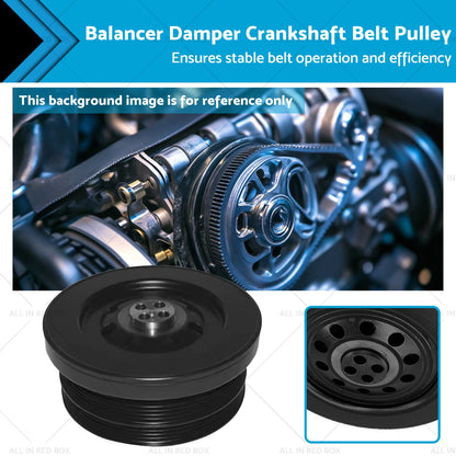 Balancer Damper Crankshaft Belt Pulley for BMW E53 E70 E71 (2000-2016)