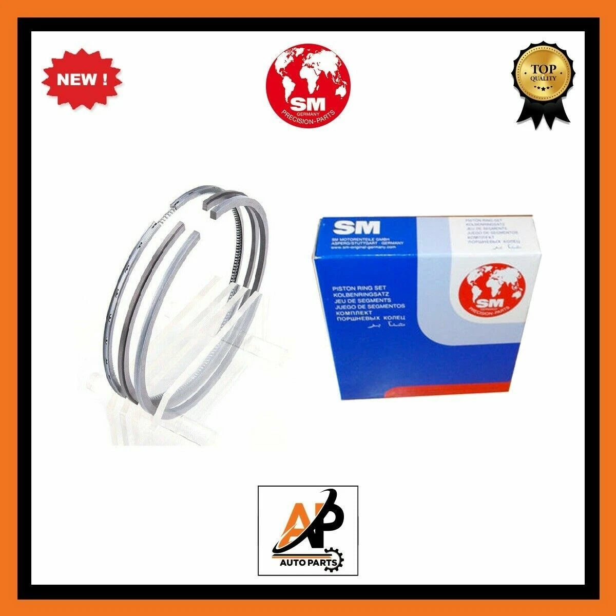 Engine Piston Rings Set Replacement for Toyota Prius Yaris Vitz 1.5 (2010–2018)