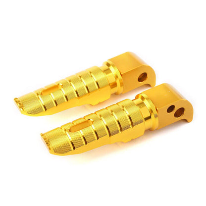 Gold Rear Foot Rests Pedals Footrest Pair for BMW S1000RR S1000R HP4 (2010-2018)