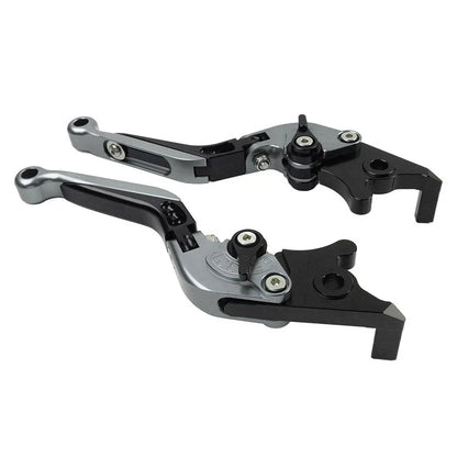 CNC Folding Extendable Brake Clutch Levers for DAYTONA 675 R SPEED TRIPLE (2013-2018)