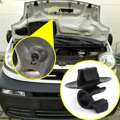 Hood Rod Support Clips for Peugeot Partner B9, 407 (2008-2018)
