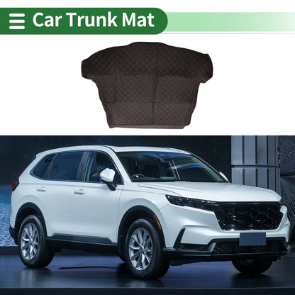 Heightened Edge Cargo Liner Rear Trunk Mat for Honda CR-V 2007-2011 Black XPE