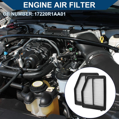 Car Engine Air Filter for Honda Civic 1.8L (2012-2015) - 2 x Filters