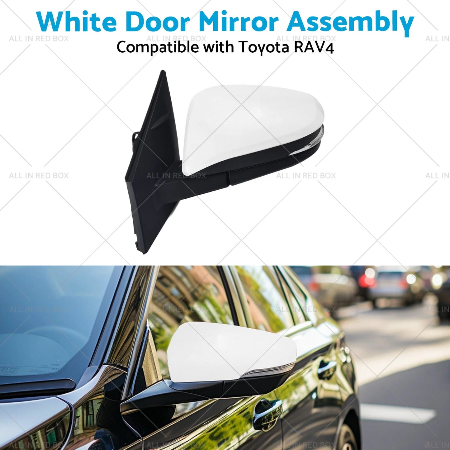 Left Side Door Mirror for Toyota RAV4 (2013-2018) 5-Wire