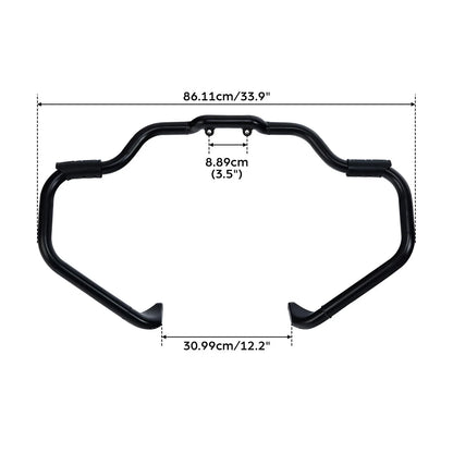 Black Highway Engine Guard Bar for Indian Chief Dark Horse Chieftain (14-25)